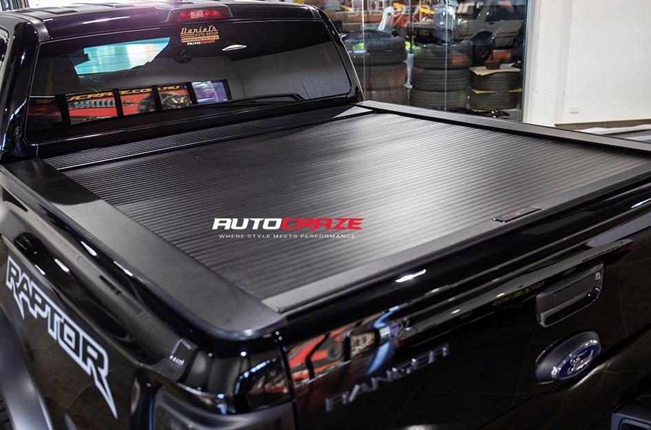 FORD RANGER RAPTOR DEMODOG XD SATIN BLACK GREY TINTED CLEAR COAT